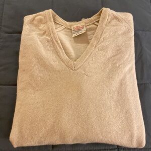 Men’s Vintage Lambswool V-Neck Sweater